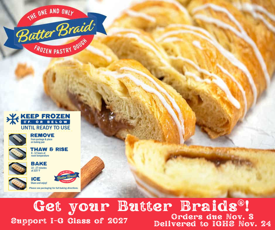 Butter braid fundraiser information