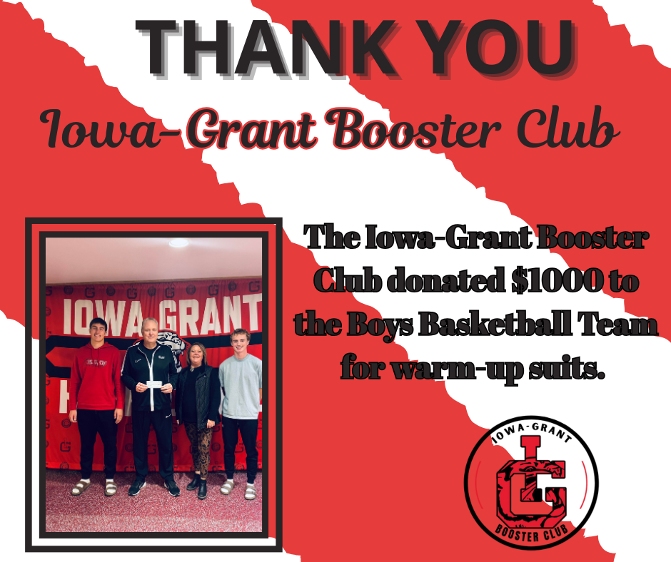 Booster Club - Boys Basketball Team 