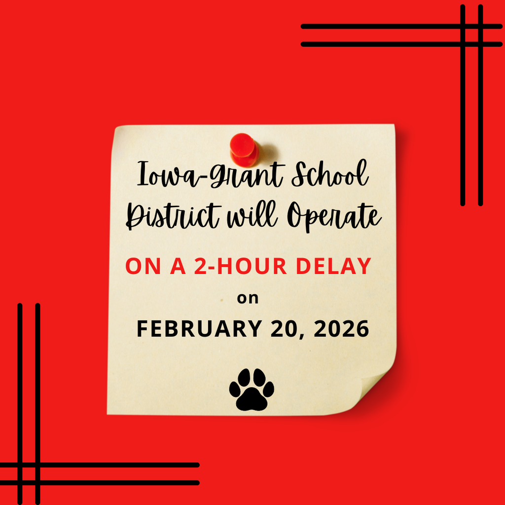 2 hour Delay - 2/20/2026