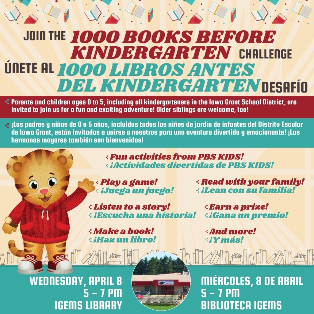1,000 Books Before Kindergarten Challenge