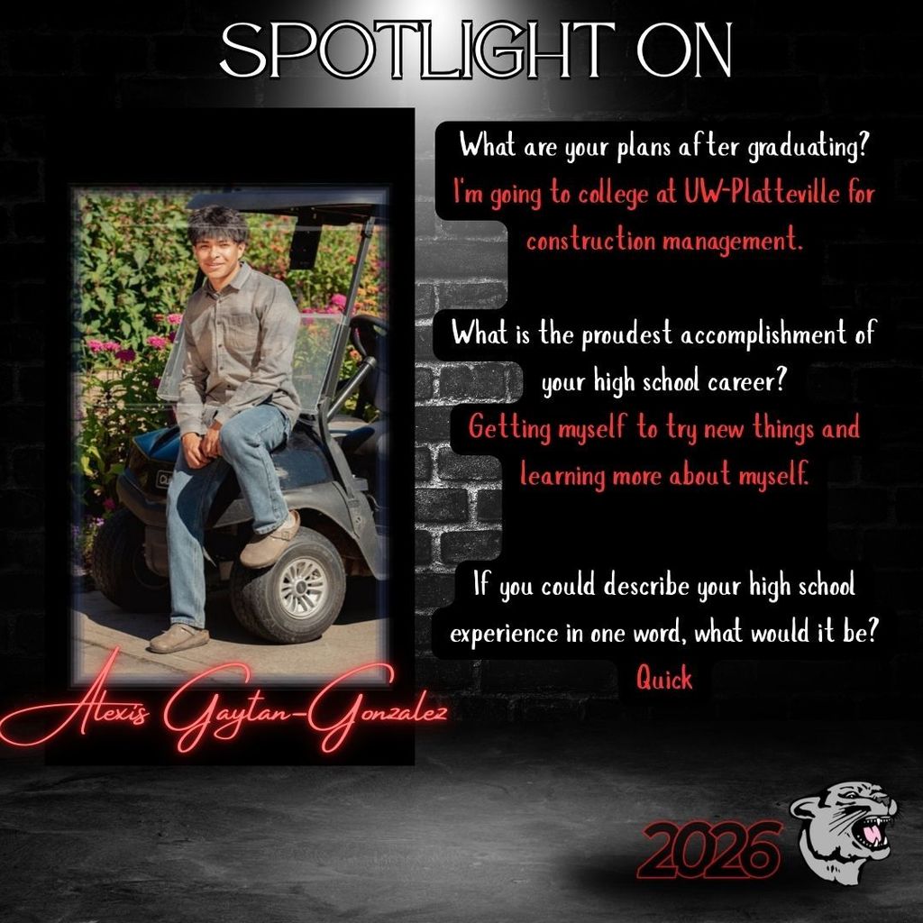 2026 Senior Spotlight - Alexis G-G