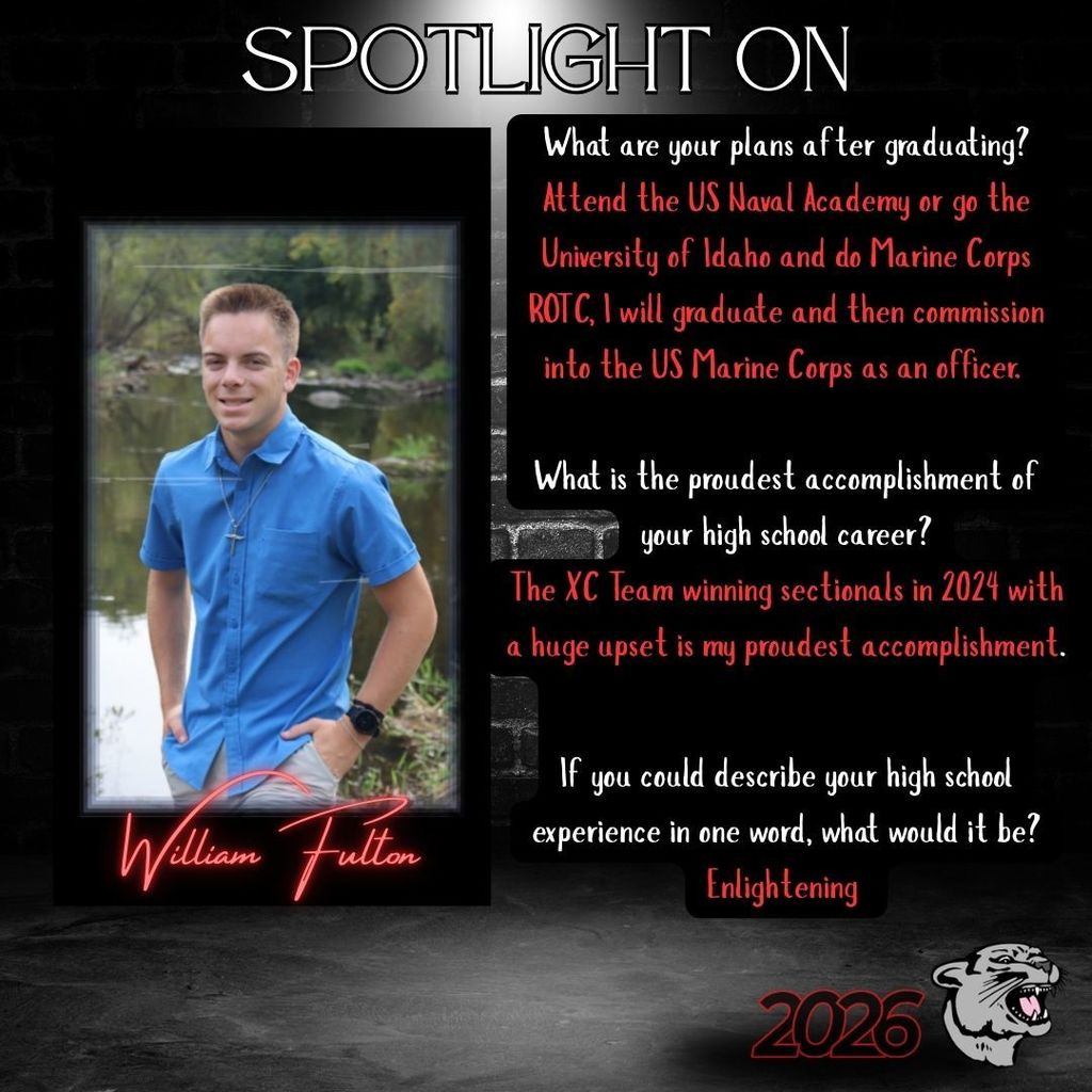2026 Senior Spotlight - Will Fulton