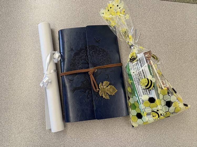 Good luck goodie bags and journal 