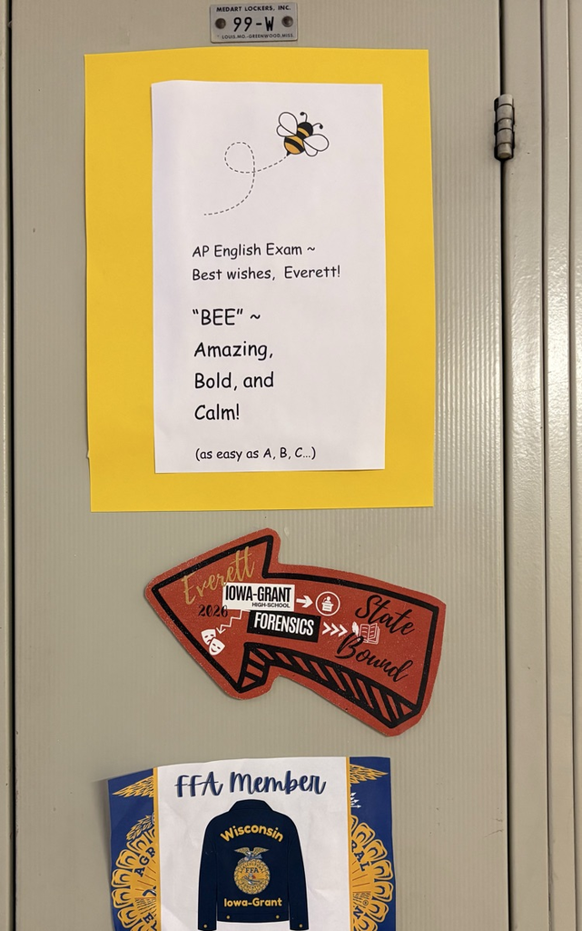 AP "spirit" locker poster 