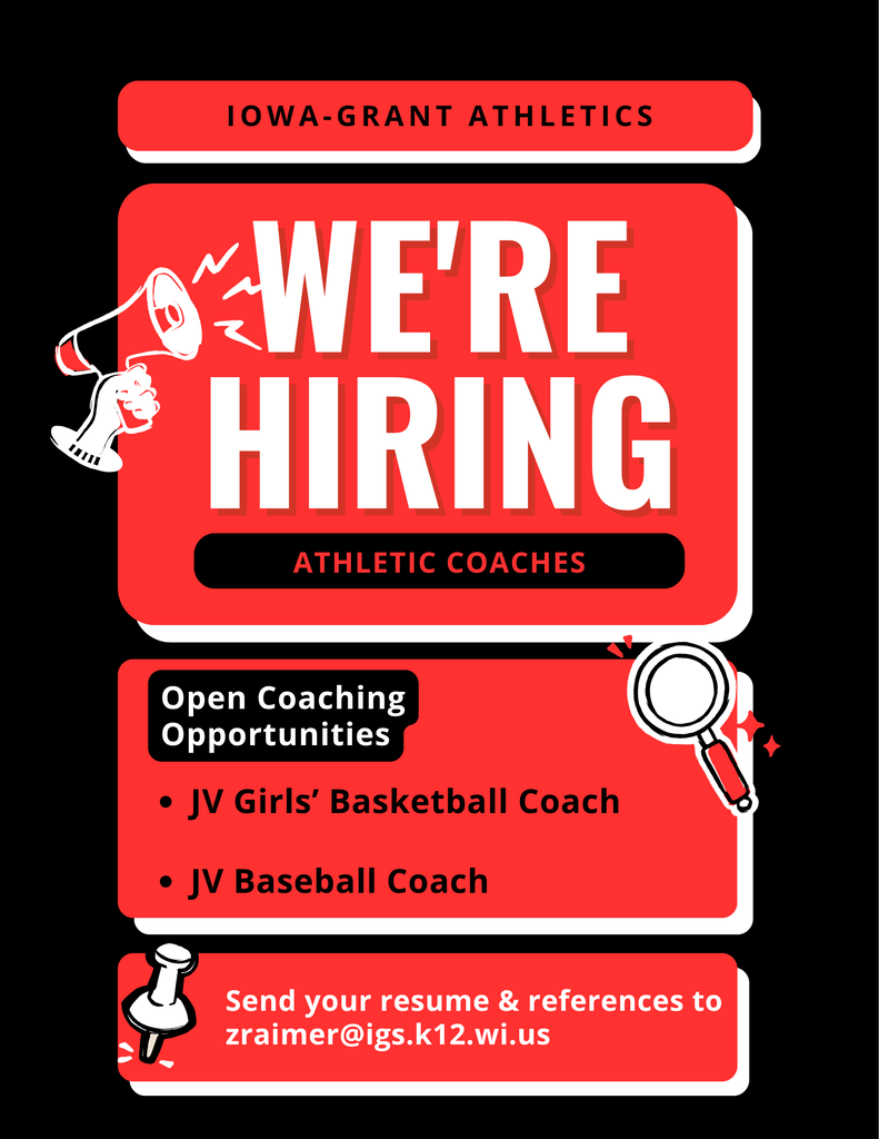 IG COACHING OPENINGS