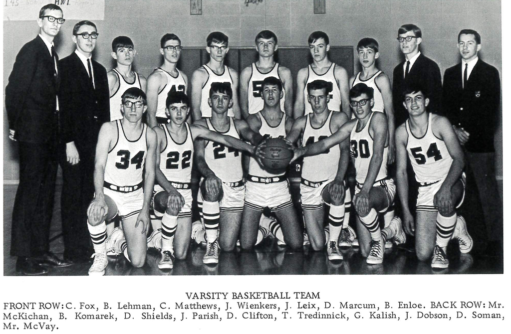 A photo from the 1966-1967 yearbook