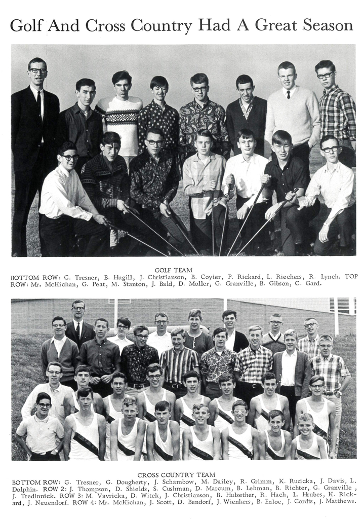 A photo from the 1966-1967 yearbook