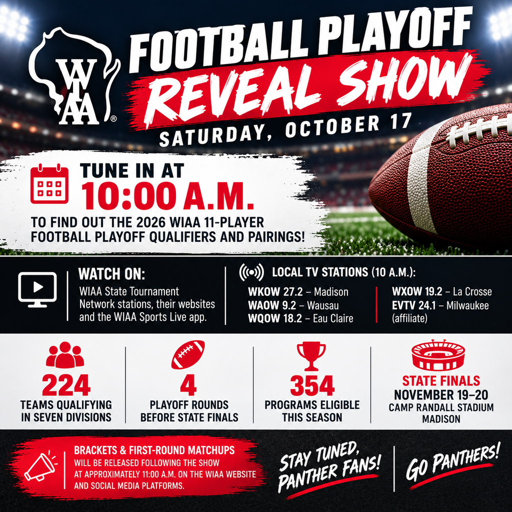 WIAA FB PLAYOFF REVEAL SHOW
