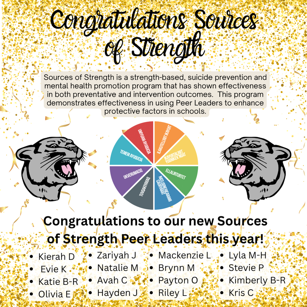 Sources of Strength Peer Leaders 2026