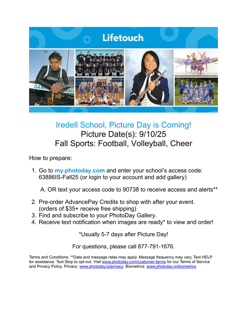picture day resource