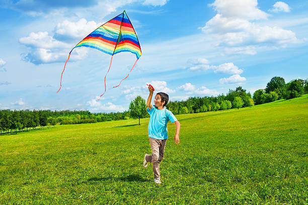 kids with kite