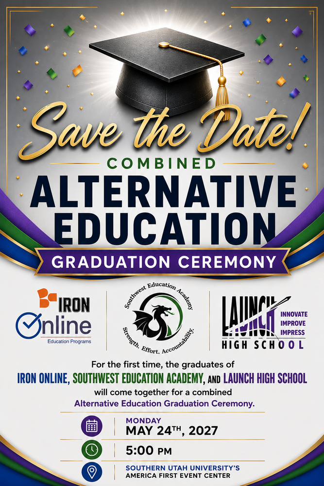 Save the Date - Combined Alternative Education Graduation Ceremony