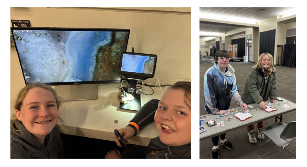 Students participating at various activities at CVMS