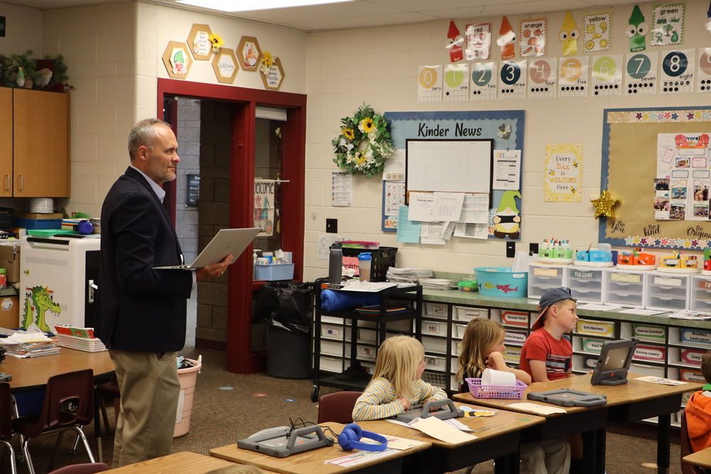 Cognia sends observers into classrooms during the accreditation visit.