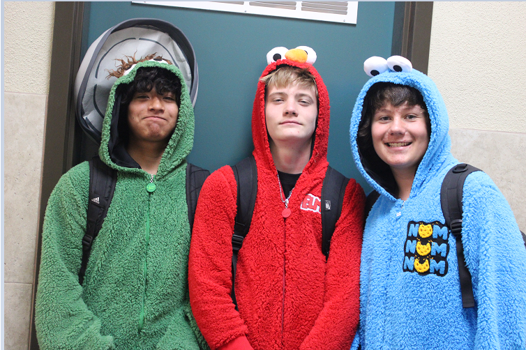 students dressed up for Red Ribbon Week