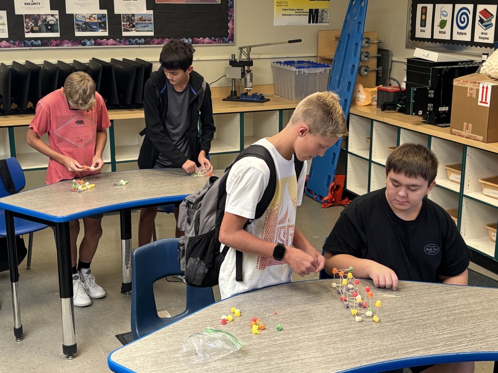 students practice engineering