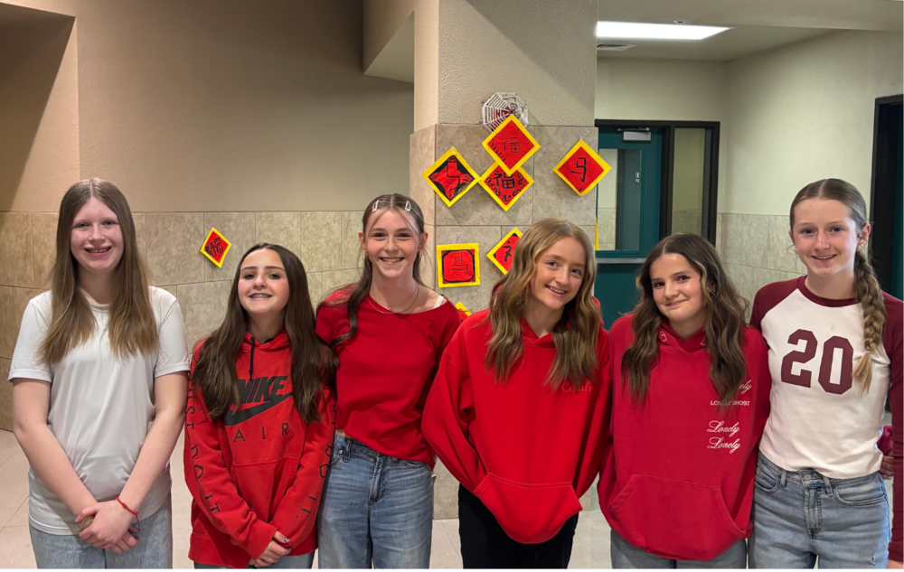 pic of students at chinese night