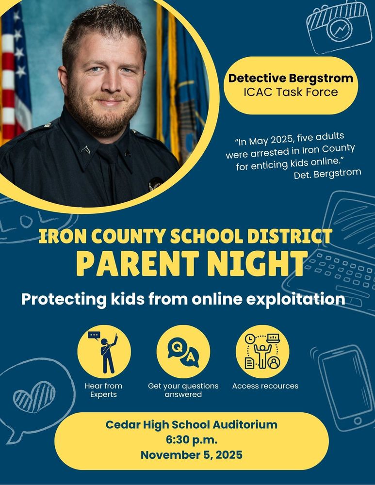 Parent night flyer