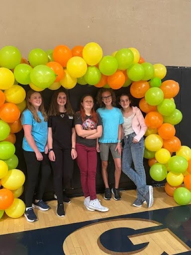 students at back-to-school bash