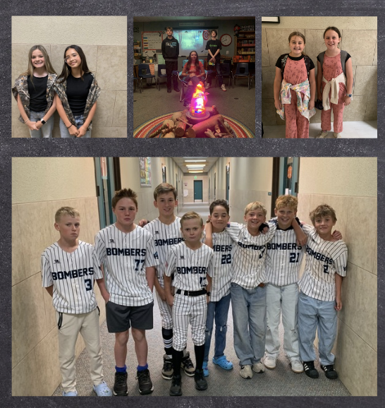 pic of Red Ribbon Week--students dressed up