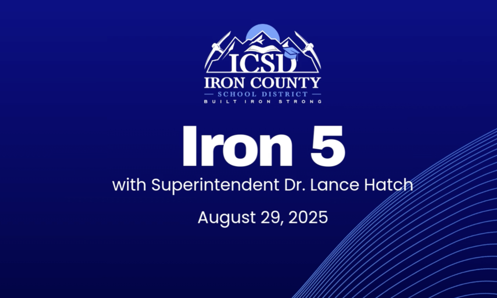 Iron 5 with Superintendent Dr. Lance Hatch