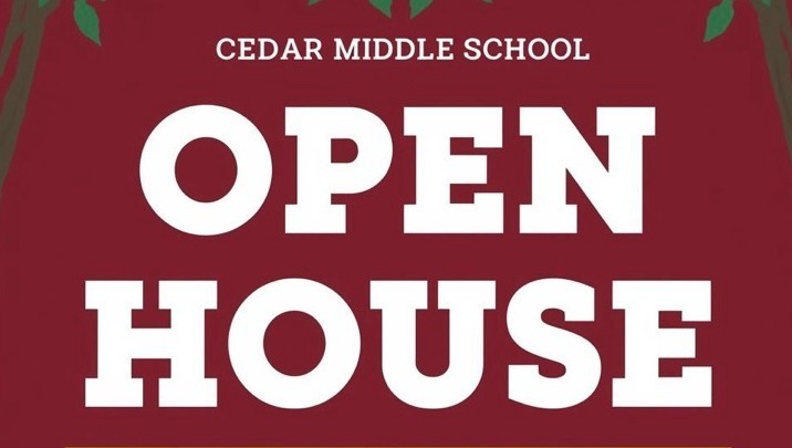 CMS Open House Monday May 18th 5:00 - 6:30 PM