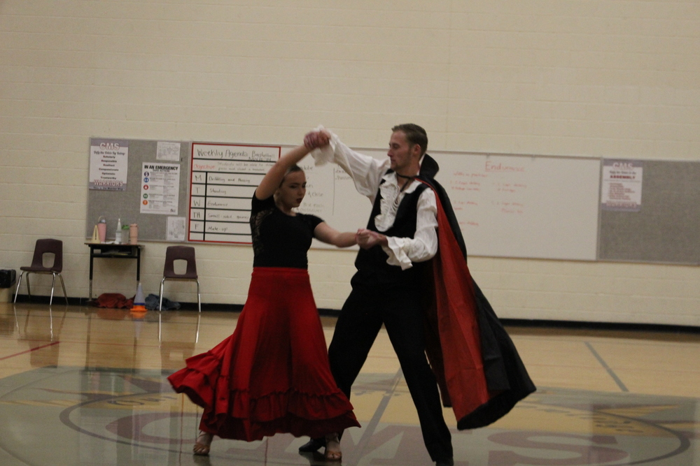 ballroom dancers
