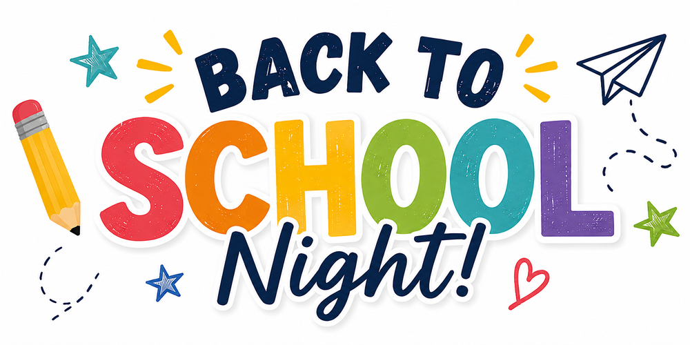 Back to School night topper
