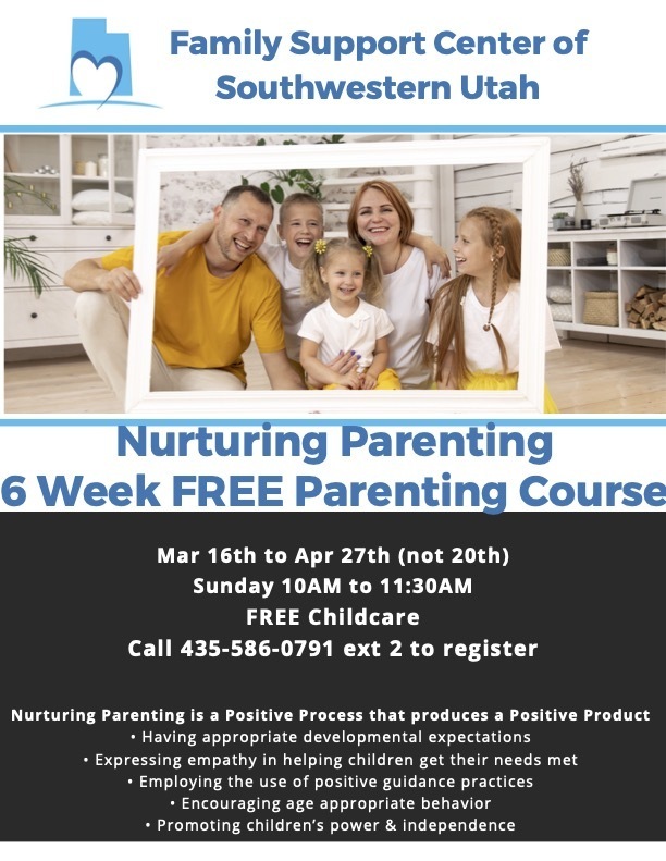 Family Support Center - 6 week parenting course