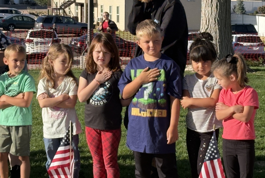 Patriotic students