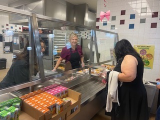 Kitchen staff at Grand Breakfast