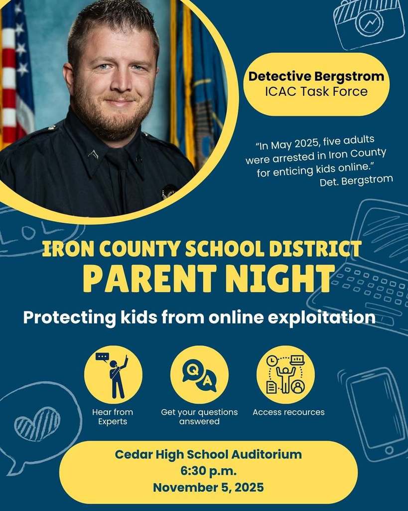 ICSD Parent Night with Detective Bergstrom