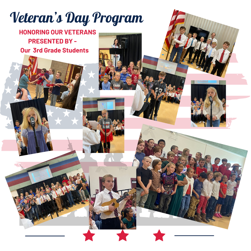 3rd Grade Veterans Day Assembly