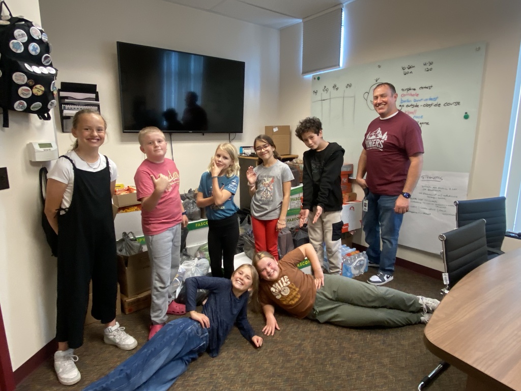 Student Council and the food drive