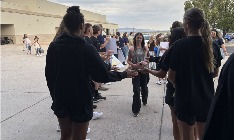 students back at school