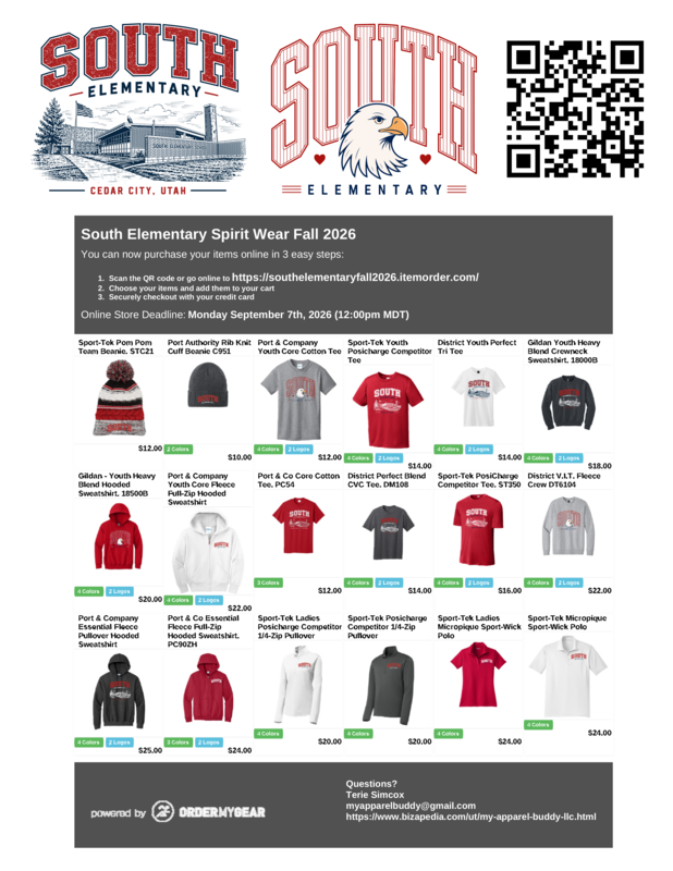 shirt sale flyer