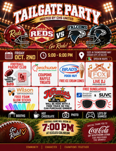 Tailgate Party flyer