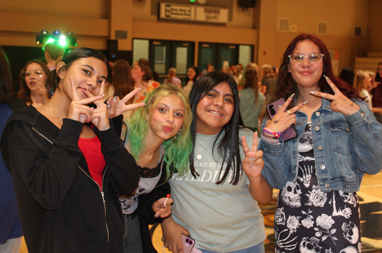 students at back-to-school bash