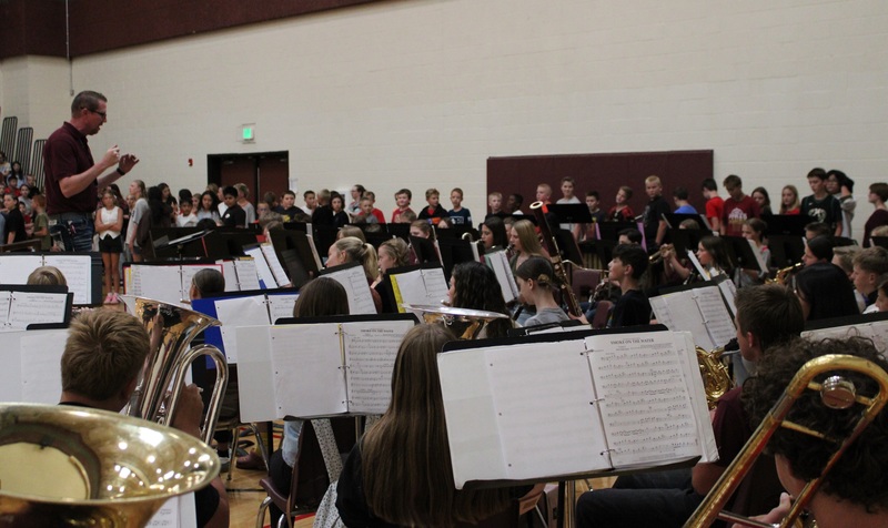 band playing