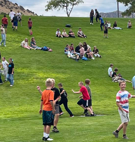 students at frozen fiesta