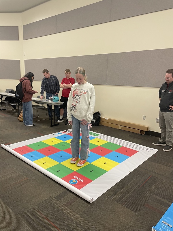 8th graders on field trip