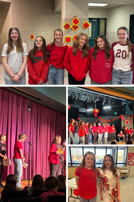 pic of students at Chinese Night