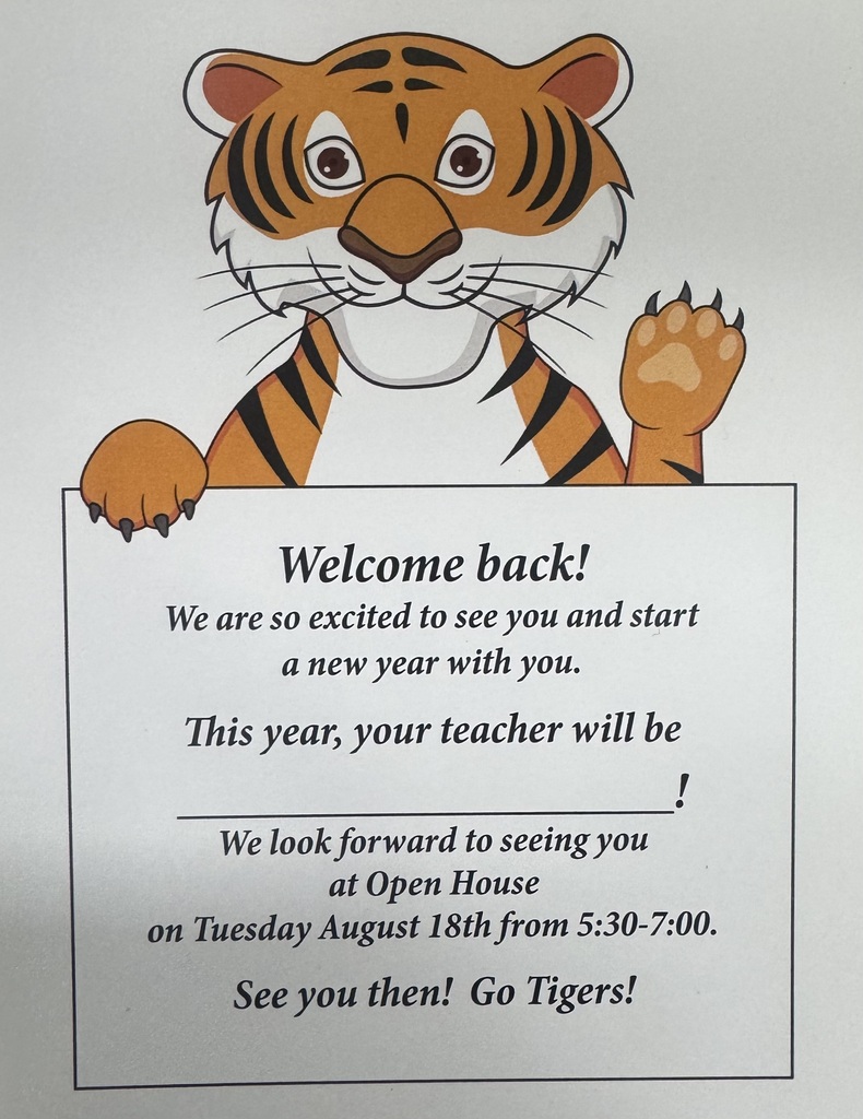 Welcome back postcard