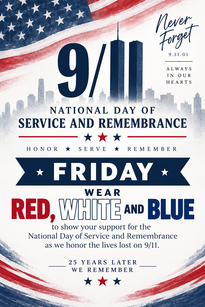 9_11 Service and Remembrance Poster