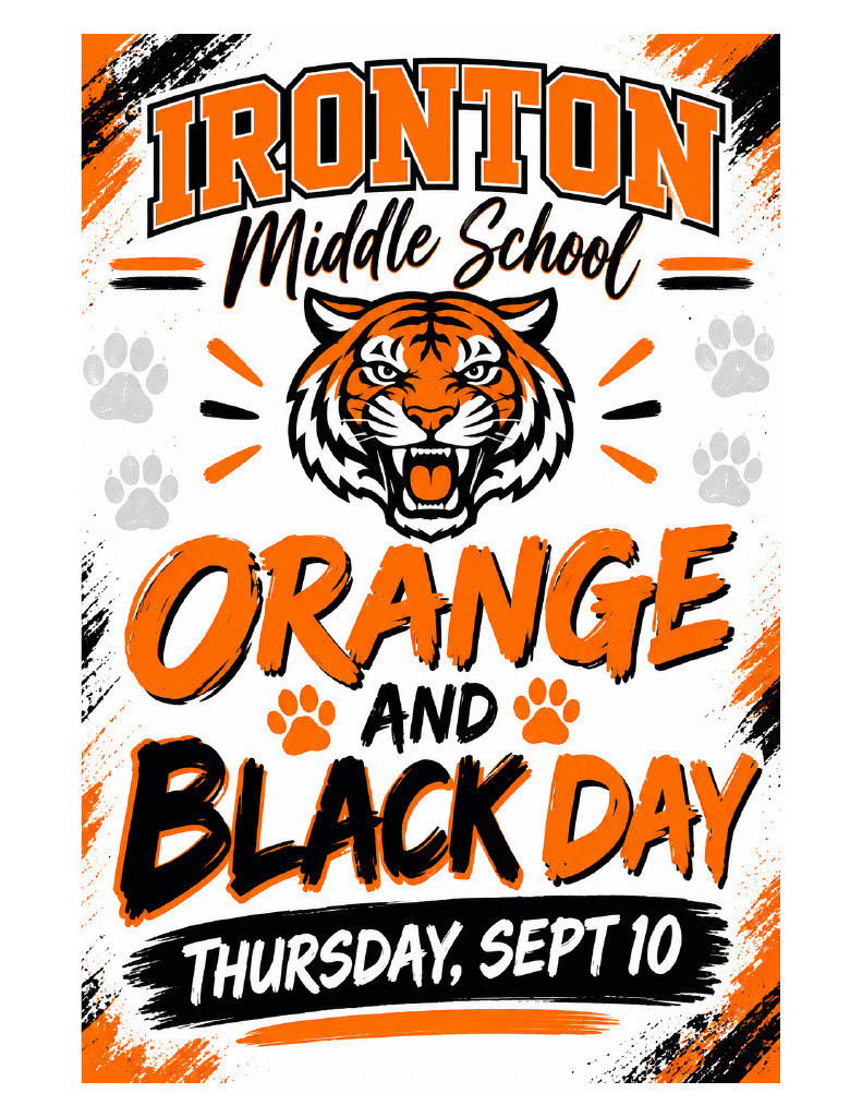 orange and black day