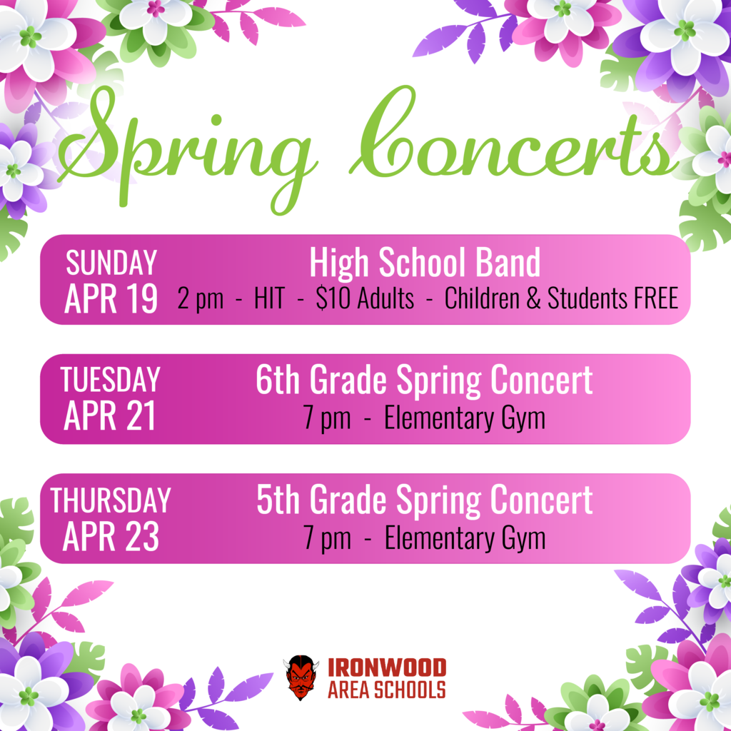 Spring Concerts 1