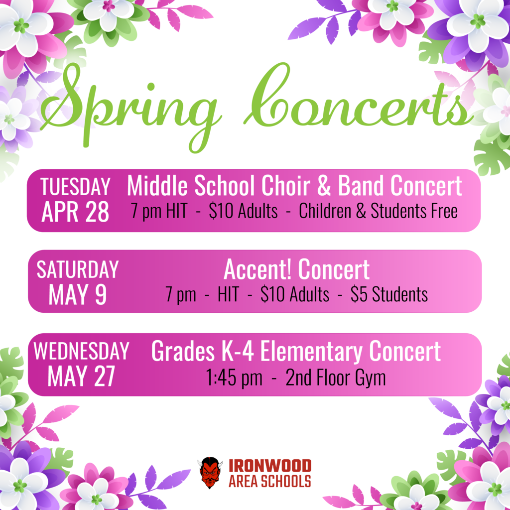 Spring Concerts 2