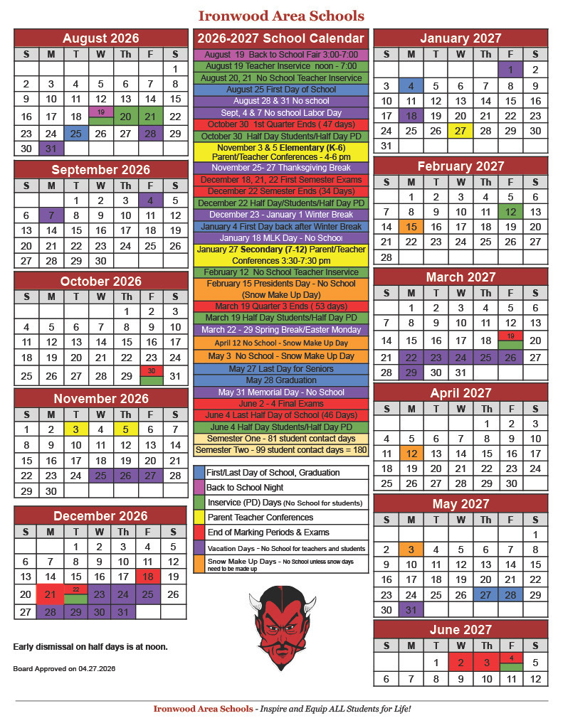 26-27 School Calendar