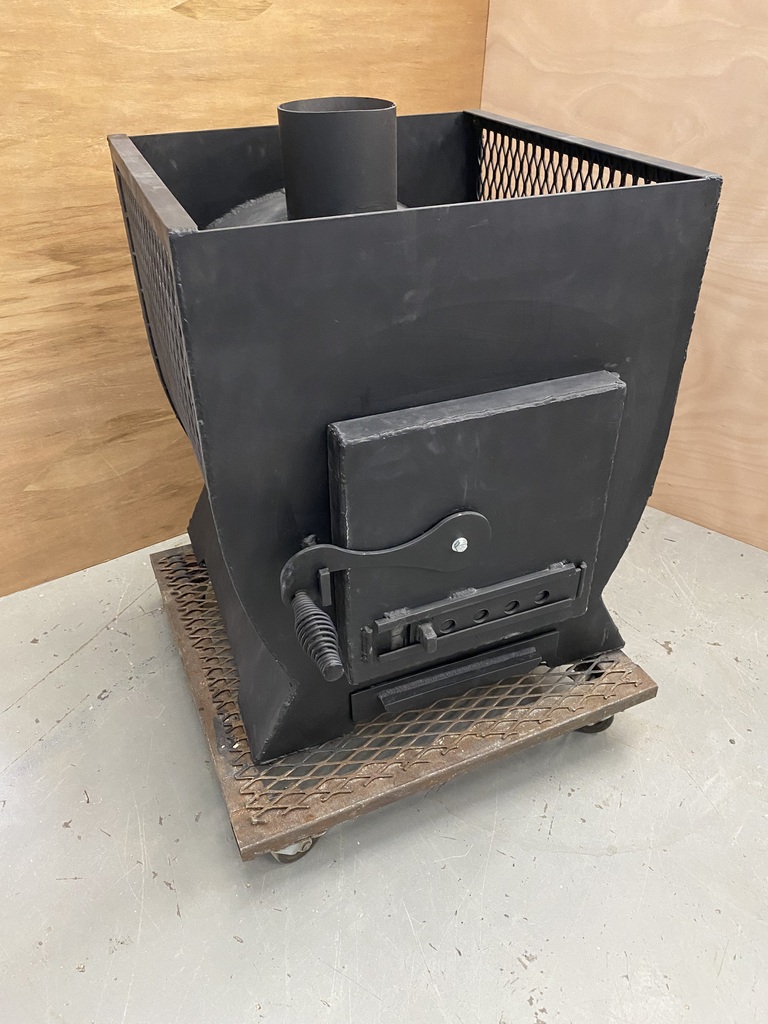 Image of stove exterior. 