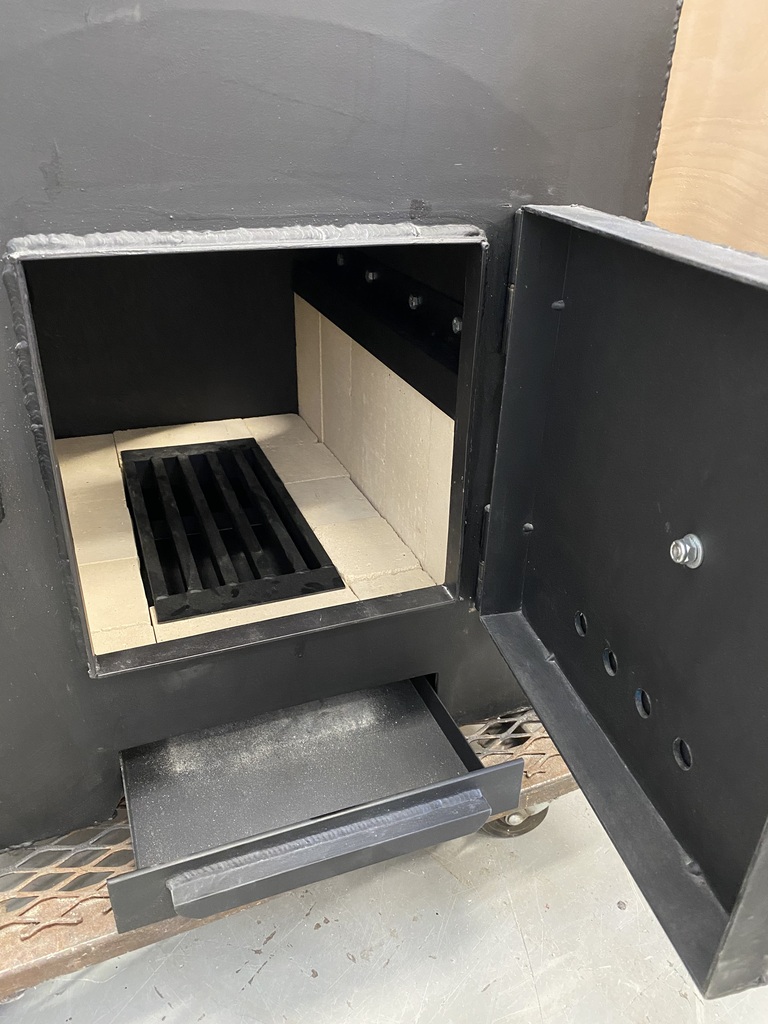 Image of stove interior. 